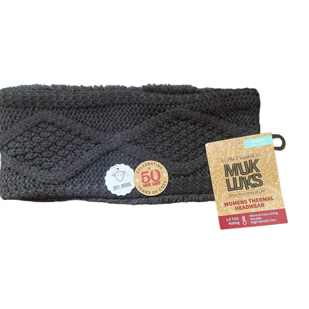 Muk Luks Women’s Thermal Headwear - OSFM, NWT